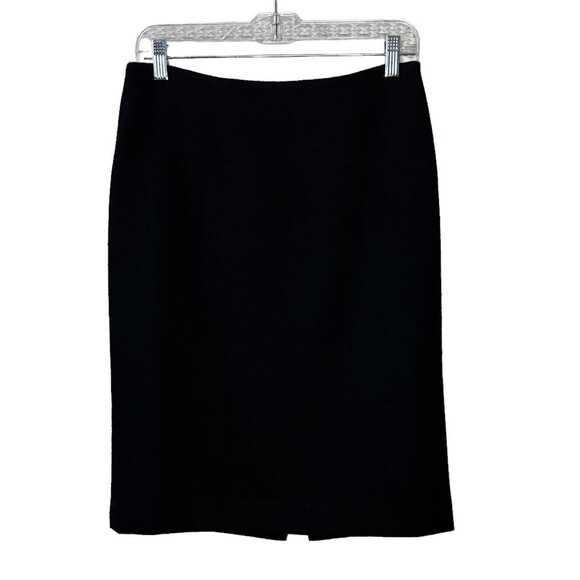 Talbots Women's Black Wool Blend Pencil Skirt Size 4 Office - Picture 1 of 6